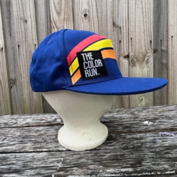 The Color Run Men's Baseball Hat OSFM Adjustable Snap Back - Picture 3 of 6